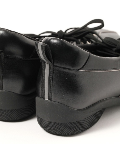 BAYFLOW（ベイフロー）の「[トレンドデザイン]バレエライクスニーカ－（スニーカー・レディース・ホワイト/ブラック・MEDIUM/LARGE）」の20枚目の写真