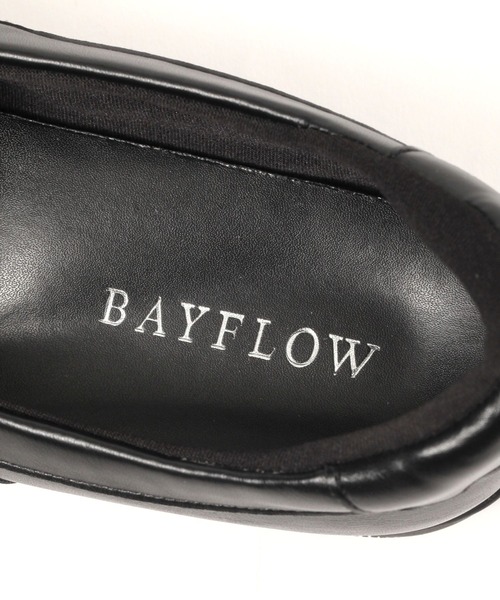 BAYFLOW（ベイフロー）の「[トレンドデザイン]バレエライクスニーカ－（スニーカー・レディース・ホワイト/ブラック・MEDIUM/LARGE）」の21枚目の写真