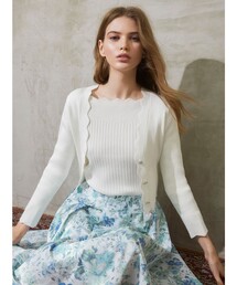 ZIGZAG KNIT カーディガン
