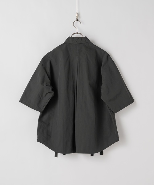 CASPER JOHN(キャスパージョン)の「Ripstop parachute shirts/リップストップパラシュートシャツ(シャツ/ブラウス・メンズ・ブラック/ブルー・X-SMALL/SMALL/MEDIUM/LARGE)」の18枚目の写真