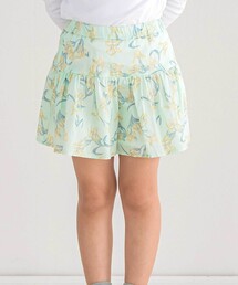 BeBe（ベベ）の「【お揃い】【リバティプリント】【日本製】フレンチ・アイリスフレアキュロットパンツ(90~150cm)（その他パンツ・キッズ）」