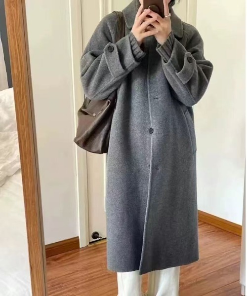 gossip！ロサンゼルス（ゴシップロサンゼルス）の「Y2K 大容量バッグ 2WAY レザービッグショルダーバッグ A4可能 通勤 通学に（ショルダーバッグ・レディース・ブラック/ブラウン・FREE）」の7枚目の写真