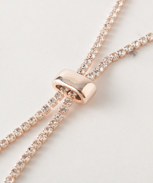 SHOO・LA・RUE（シューラルー）の「ダイヤレーンネックレス（ネックレス・レディース・ピンクゴールド/シルバー系その他/シルバー/ゴールド・00）」の6枚目の写真