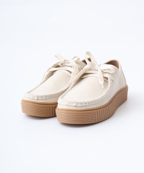 Dedes（デデス）の「Dedes プラットフォーム モカシンシューズ（モカシン/デッキシューズ・レディース・ベージュ/ブラック/アイボリー・36/37/38/39/40/41/42/43/44）」の6枚目の写真