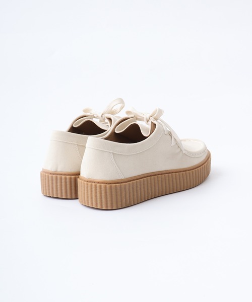 Dedes（デデス）の「Dedes プラットフォーム モカシンシューズ（モカシン/デッキシューズ・レディース・ベージュ/ブラック/アイボリー・36/37/38/39/40/41/42/43/44）」の12枚目の写真