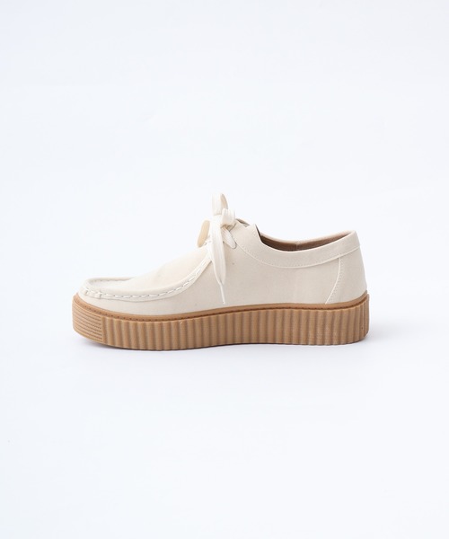 Dedes（デデス）の「Dedes プラットフォーム モカシンシューズ（モカシン/デッキシューズ・レディース・ベージュ/ブラック/アイボリー・36/37/38/39/40/41/42/43/44）」の10枚目の写真