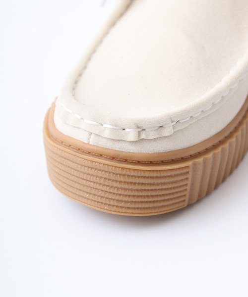 Dedes（デデス）の「Dedes プラットフォーム モカシンシューズ（モカシン/デッキシューズ・レディース・ベージュ/ブラック/アイボリー・36/37/38/39/40/41/42/43/44）」の9枚目の写真