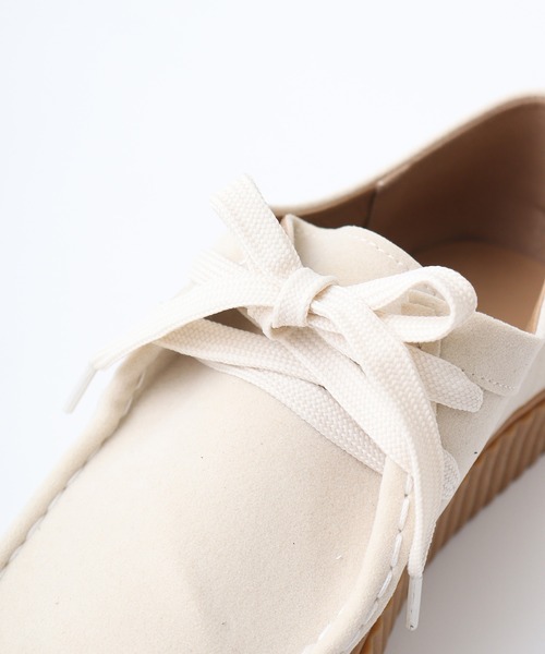 Dedes（デデス）の「Dedes プラットフォーム モカシンシューズ（モカシン/デッキシューズ・レディース・ベージュ/ブラック/アイボリー・36/37/38/39/40/41/42/43/44）」の8枚目の写真