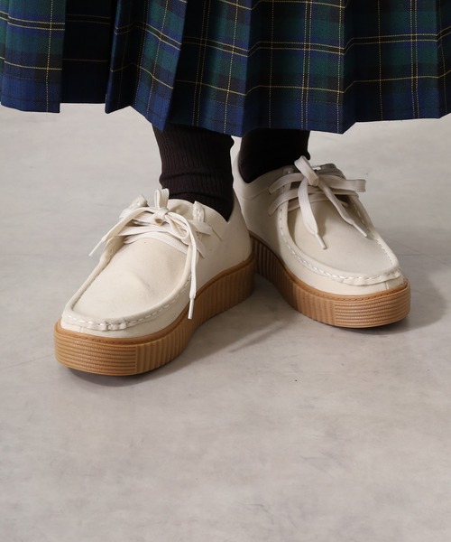 Dedes（デデス）の「Dedes プラットフォーム モカシンシューズ（モカシン/デッキシューズ・レディース・ベージュ/ブラック/アイボリー・36/37/38/39/40/41/42/43/44）」の15枚目の写真