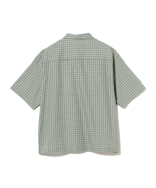 B:MING by BEAMS(ビーミングバイビームス)の「ウインドウペーン レギュラーカラー シャツ(シャツ/ブラウス・メンズ・オリーブ/ブルー・S/M/L/XL)」の10枚目の写真