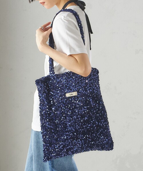 Uhr(ウーア)の「【SHIPS別注】Uhr:トート バッグ(トートバッグ・レディース・ブルー/ネイビー/ライトブルー・ONE SIZE)」の7枚目の写真
