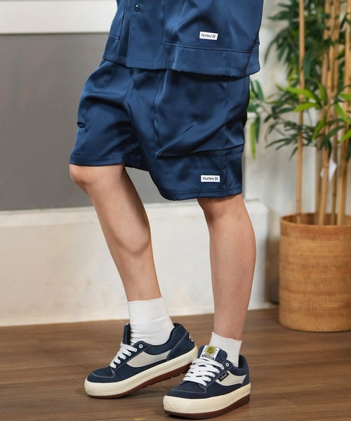 Hurley　水陸両用パンツセットアップ（ネイビー花柄） Hurley 水陸両用パンツセットアップ（ネイビー花柄） 楽天市場