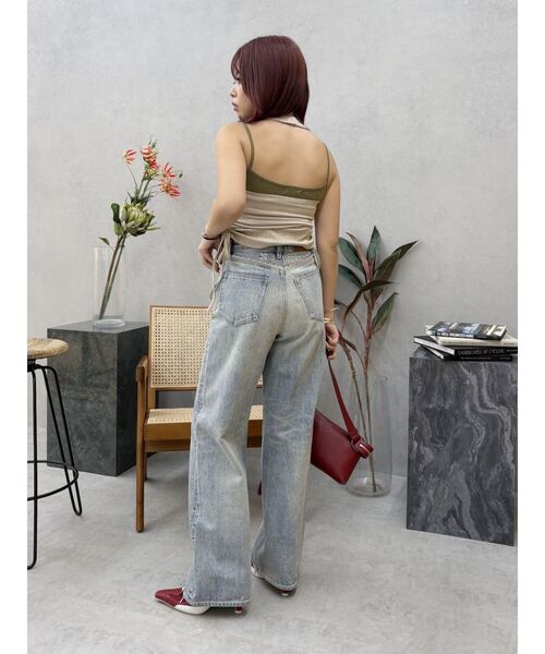 EVRIS（エヴリス）の「キャミドッキングタンクトップ（タンクトップ・レディース・ベージュ/ターコイズブルー/ブルー・FREE）」の15枚目の写真