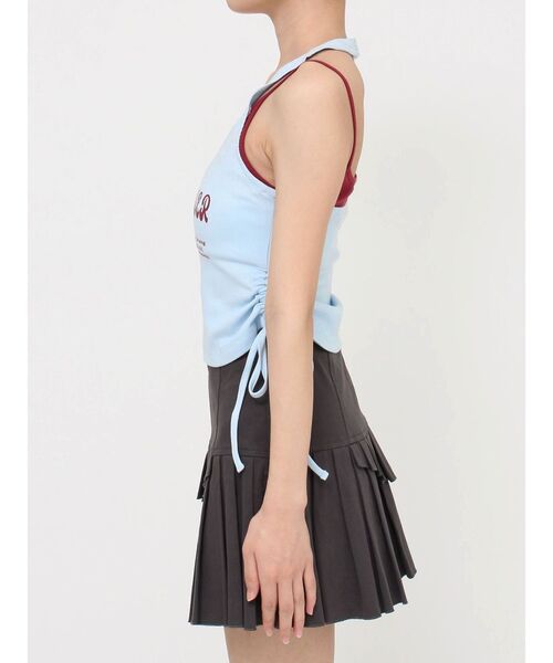 EVRIS（エヴリス）の「キャミドッキングタンクトップ（タンクトップ・レディース・ベージュ/ターコイズブルー/ブルー・FREE）」の19枚目の写真