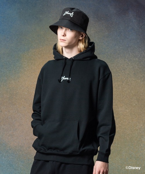 Mickey Mouse] Logo Hoodie / [ミッキーマウス]ロゴフーディ（パーカー