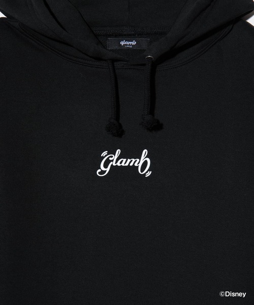 glamb（グラム）の「[Mickey Mouse] Logo Hoodie / [ミッキーマウス]ロゴフーディ（パーカー・メンズ・ブラック・S/M/L）」の8枚目の写真