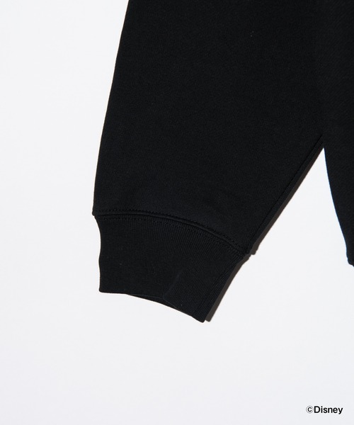 glamb（グラム）の「[Mickey Mouse] Logo Hoodie / [ミッキーマウス]ロゴフーディ（パーカー・メンズ・ブラック・S/M/L）」の9枚目の写真