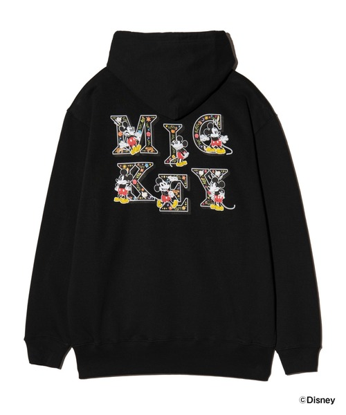 glamb（グラム）の「[Mickey Mouse] Logo Hoodie / [ミッキーマウス]ロゴフーディ（パーカー・メンズ・ブラック・S/M/L）」の12枚目の写真