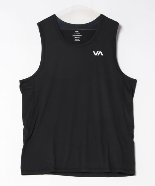 RVCA(ルーカ)の「RVCA メンズ PORT VENT SL タンクトップ 【2025年春夏モデル】/ルーカワンポイントロゴタンクトップ(タンクトップ・メンズ・ホワイト/ブラック/ブラウン系その他・SMALL/MEDIUM/LARGE/X-LARGE)」の3枚目の写真