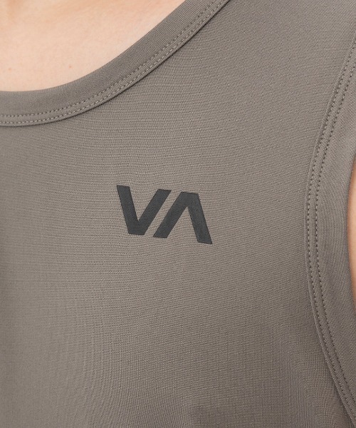 RVCA(ルーカ)の「RVCA メンズ PORT VENT SL タンクトップ 【2025年春夏モデル】/ルーカワンポイントロゴタンクトップ(タンクトップ・メンズ・ホワイト/ブラック/ブラウン系その他・SMALL/MEDIUM/LARGE/X-LARGE)」の5枚目の写真