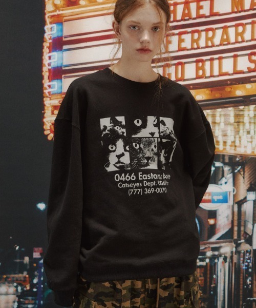 【CPGN】CATSEYES SWEATSHIRT 2色 ◇CPGN STUDIO Catseye Sweatshirt/2色◇ トップス（レディース）