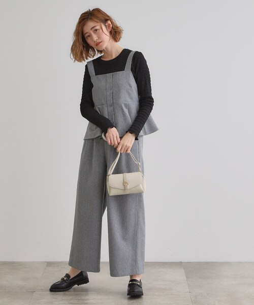 grove(グローブ)の「フラップベルトミニショルダー(ショルダーバッグ・レディース・ライトブルー/ブラック/アイボリー/ピンク系・00)」の6枚目の写真