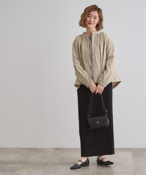 grove(グローブ)の「フラップベルトミニショルダー(ショルダーバッグ・レディース・ライトブルー/ブラック/アイボリー/ピンク系・00)」の9枚目の写真