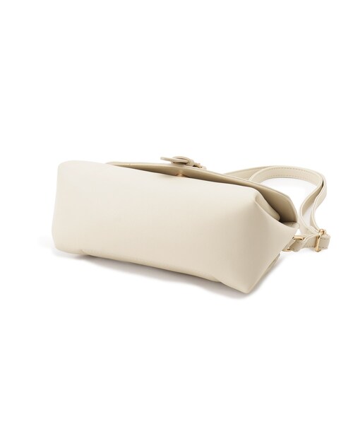 grove(グローブ)の「フラップベルトミニショルダー(ショルダーバッグ・レディース・ライトブルー/ブラック/アイボリー/ピンク系・00)」の22枚目の写真