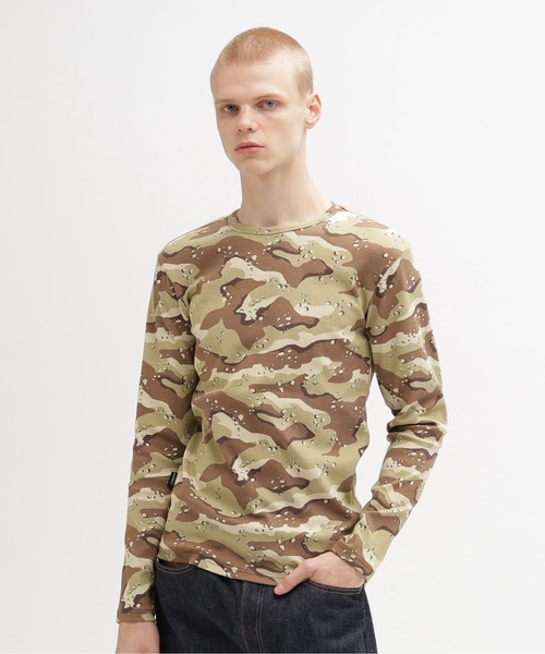 DAILY/デイリー》RIB LONG SLEEVE CREW NECK T-SHIRT 