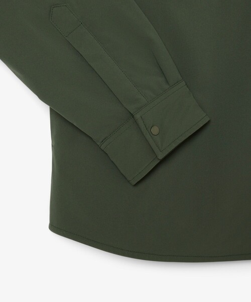 LACOSTE(ラコステ)の「撥水ストレッチ 中綿入りシャツジャケット(シャツ/ブラウス・メンズ・ダークグリーン/ダークネイビー・38/39/40/41)」の7枚目の写真