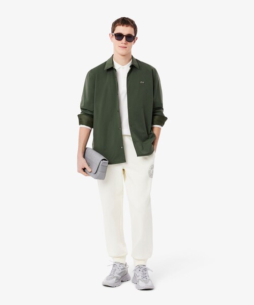 LACOSTE(ラコステ)の「撥水ストレッチ 中綿入りシャツジャケット(シャツ/ブラウス・メンズ・ダークグリーン/ダークネイビー・38/39/40/41)」の9枚目の写真