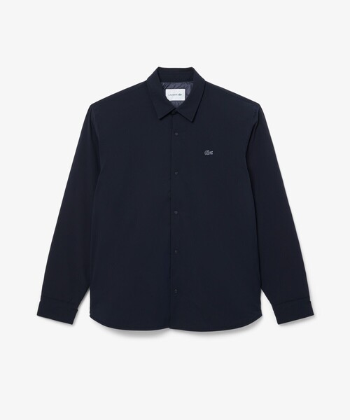 LACOSTE(ラコステ)の「撥水ストレッチ 中綿入りシャツジャケット(シャツ/ブラウス・メンズ・ダークグリーン/ダークネイビー・38/39/40/41)」の13枚目の写真