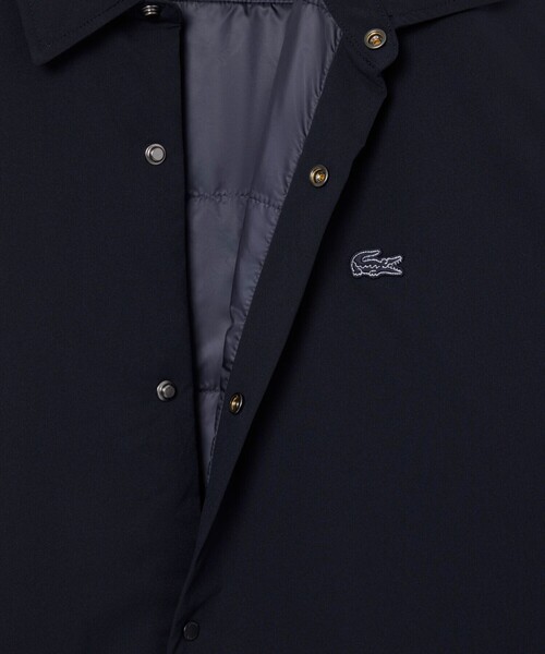 LACOSTE(ラコステ)の「撥水ストレッチ 中綿入りシャツジャケット(シャツ/ブラウス・メンズ・ダークグリーン/ダークネイビー・38/39/40/41)」の14枚目の写真
