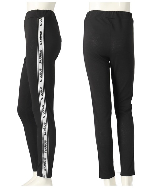 ANAP GｉRL（アナップガール）の「ANAPR+S【リラスポ】サイドロゴレギンス（その他パンツ・キッズ・ブラック・M/S/XS）」の9枚目の写真