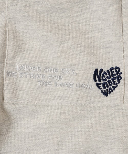 1111clothing(ワンフォークロージング)の「ハート サガラ刺繍 スウェットパンツ【セットアップ 可能】/ Heart Sagara Embroidery Sweatpants(スウェットパンツ・レディース・ブラック/チャコールグレー/ネイビー/アッシュ・M/L)」の21枚目の写真