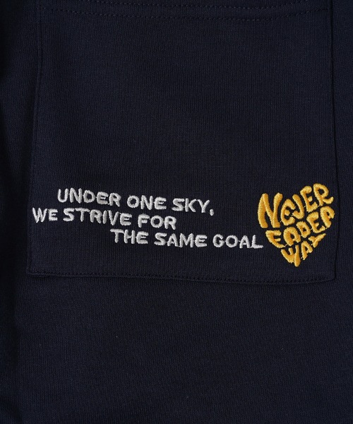 1111clothing(ワンフォークロージング)の「ハート サガラ刺繍 スウェットパンツ【セットアップ 可能】/ Heart Sagara Embroidery Sweatpants(スウェットパンツ・レディース・ブラック/チャコールグレー/ネイビー/アッシュ・M/L)」の15枚目の写真
