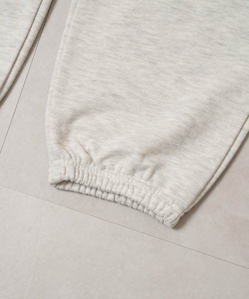 1111clothing(ワンフォークロージング)の「ハート サガラ刺繍 スウェットパンツ【セットアップ 可能】/ Heart Sagara Embroidery Sweatpants(スウェットパンツ・レディース・ブラック/チャコールグレー/ネイビー/アッシュ・M/L)」の10枚目の写真