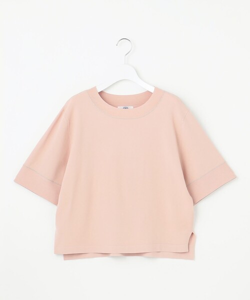 J.PRESS(ジェイプレス)の「【洗える】RAYON ELITE STRETCH ニットT(ニット/セーター・レディース・ライトグリーン系/ピンク系/ベージュ系/サックスブルー系/ネイビー系・T13/T15)」の20枚目の写真