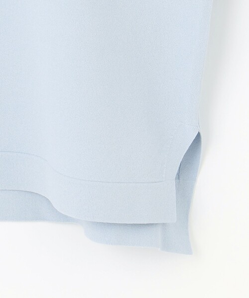 J.PRESS(ジェイプレス)の「【洗える】RAYON ELITE STRETCH ニットT(ニット/セーター・レディース・ライトグリーン系/ピンク系/ベージュ系/サックスブルー系/ネイビー系・T13/T15)」の6枚目の写真