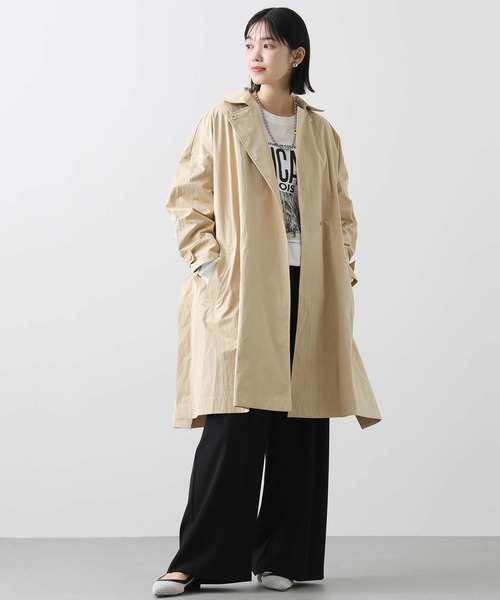 Acuta（アクータ）の「ピーチＴＮテントコート（その他アウター・レディース・レモンイエロー/ベージュ・FREE）」の3枚目の写真