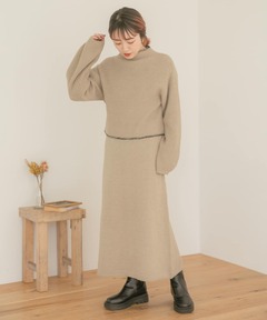 louren/ローレン】waist drape onepiece/ウエストドレープ