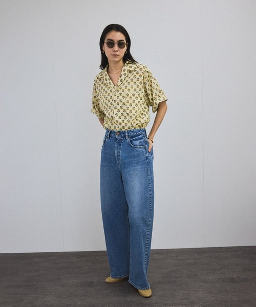 SALON adam et rope'(サロン アダム エ ロペ)の「ケースセットメタルフレームUVカットグラス(サングラス・レディース・ブラック/ダークブラウン・FREE)」の7枚目の写真