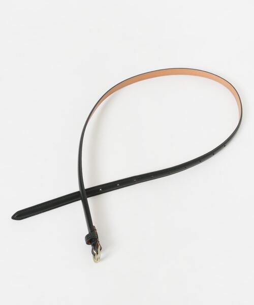 URBAN RESEARCH(アーバンリサーチ)の「13mm ナロークラシックベルト(ベルト・レディース・ブラウン/ブラック・FREE)」の5枚目の写真