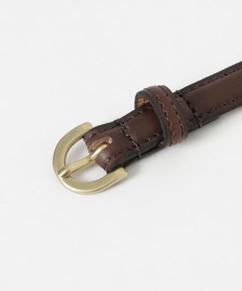 URBAN RESEARCH(アーバンリサーチ)の「13mm ナロークラシックベルト(ベルト・レディース・ブラウン/ブラック・FREE)」の11枚目の写真
