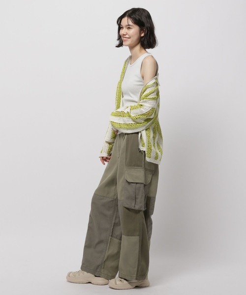 niko and...（ニコアンド）の「スーピマ2WAYタンクトップ（タンクトップ・レディース・ブラック/アイボリー/ライトグレー/オレンジ/ベージュ/ネイビー・SMALL/MEDIUM/LARGE）」の17枚目の写真