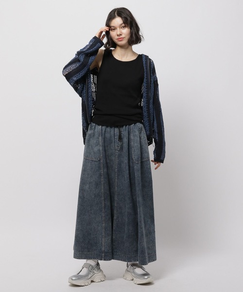 niko and...（ニコアンド）の「スーピマ2WAYタンクトップ（タンクトップ・レディース・ブラック/アイボリー/ライトグレー/オレンジ/ベージュ/ネイビー・SMALL/MEDIUM/LARGE）」の19枚目の写真