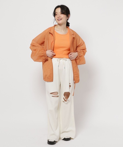 niko and...（ニコアンド）の「スーピマ2WAYタンクトップ（タンクトップ・レディース・ブラック/アイボリー/ライトグレー/オレンジ/ベージュ/ネイビー・SMALL/MEDIUM/LARGE）」の18枚目の写真