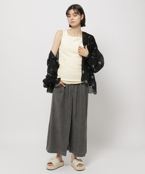 スーピマ2WAYタンクトップ（タンクトップ）｜niko and（ニコアンド