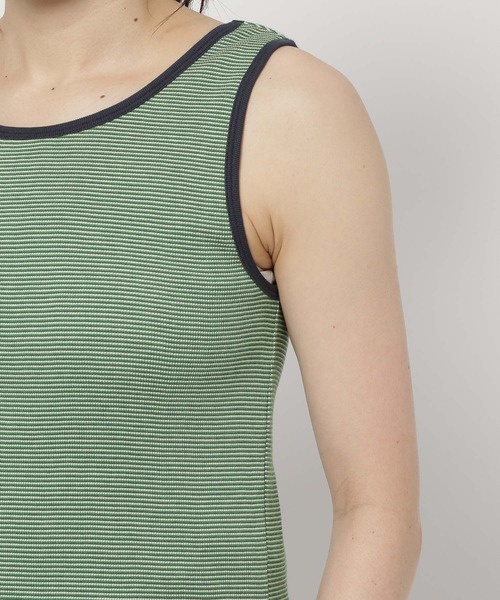 niko and...（ニコアンド）の「スーピマ2WAYタンクトップ（タンクトップ・レディース・ブラック/アイボリー/ライトグレー/オレンジ/ベージュ/ネイビー・SMALL/MEDIUM/LARGE）」の15枚目の写真