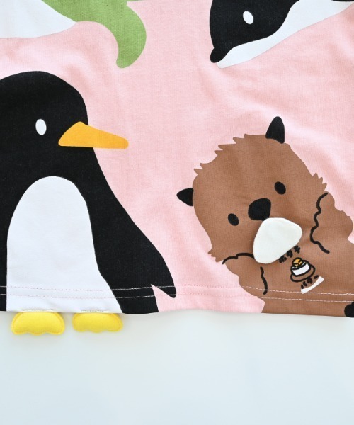 CHEEK ROOM（チークルーム）の「CHEEK ROOM/チークルーム 海の動物Tシャツ（Tシャツ/カットソー・キッズ・ブルー/アイボリー/ピンク・90cm/100cm/110cm/120cm/130cm/80ｃｍ）」の17枚目の写真